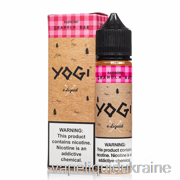 Vape Liquid Ukraine Raspberry Granola Bar - Yogi E-Liquid - 60mL 0mg